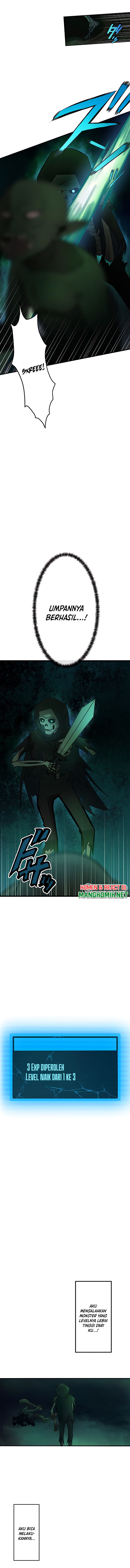 Undead King ~Teihen Bouken-sha, Mamono no Chikara de Shinka Musou~ Chapter 01 Bahasa Indonesia