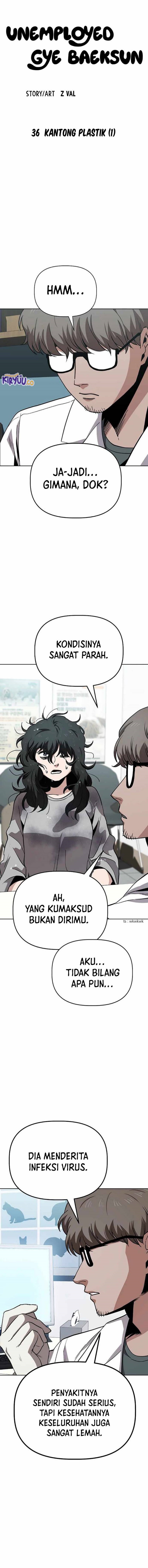 Unemployed Gye Baek Soon Chapter 36 Bahasa Indonesia
