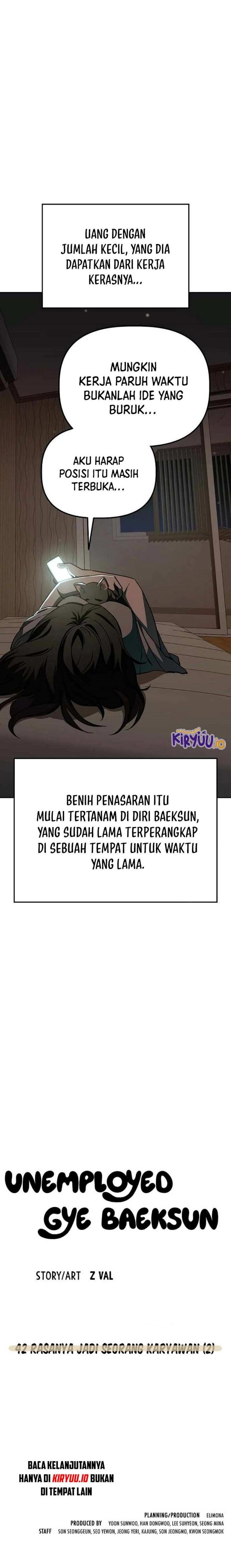 Unemployed Gye Baek Soon Chapter 42 Bahasa Indonesia