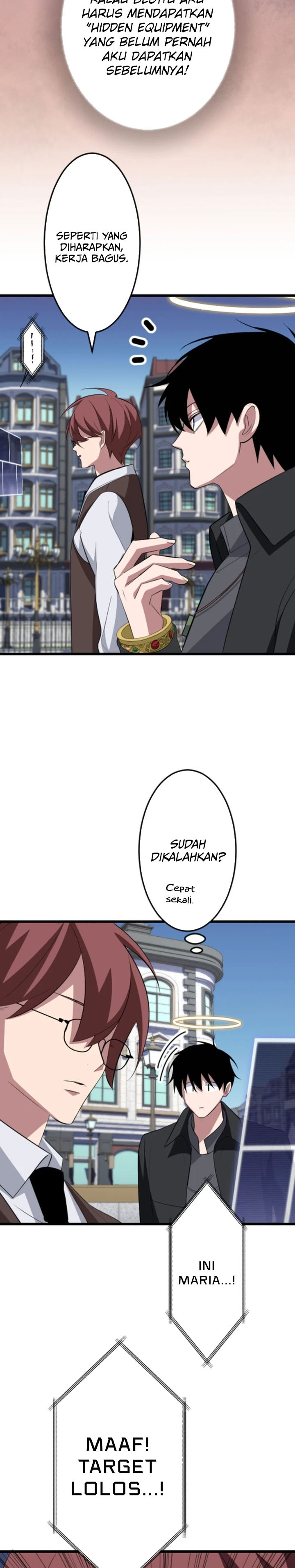 Unparalleled ??? Rank Hidden Equipment Chapter 51 Bahasa Indonesia