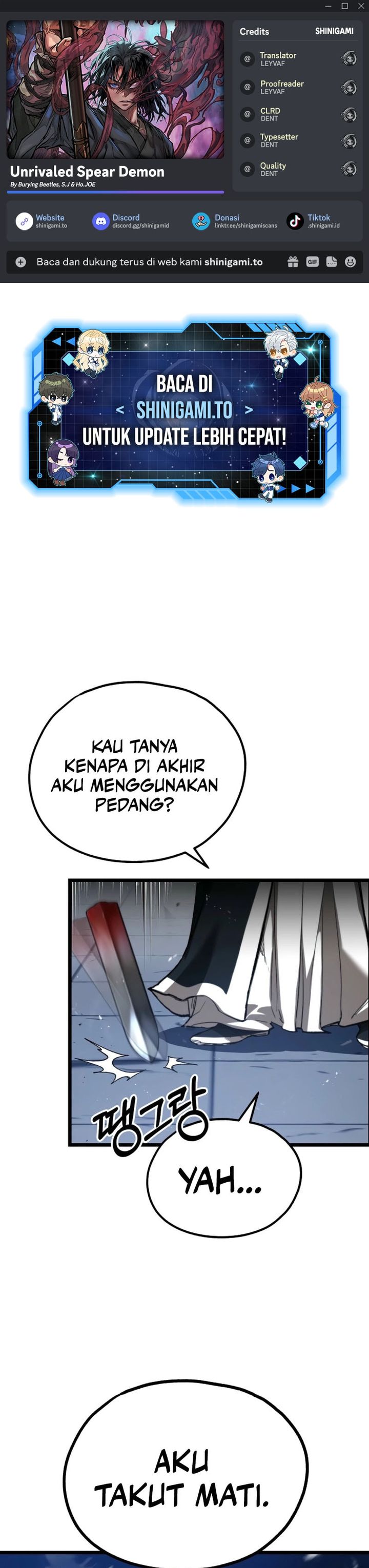 Unrivaled Spear Demon Chapter 27 Bahasa Indonesia