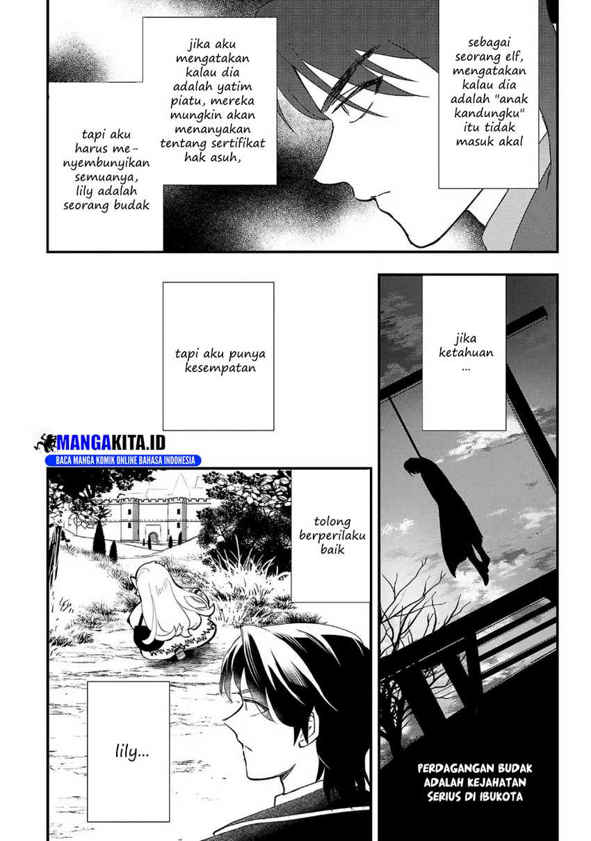 Urenokori no Dorei Elf wo Hirotta no de, Musume ni suru Koto ni shita Chapter 05 Bahasa Indonesia