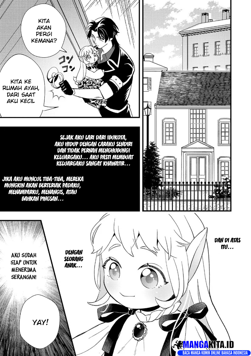 Urenokori no Dorei Elf wo Hirotta no de, Musume ni suru Koto ni shita Chapter 10 Bahasa Indonesia