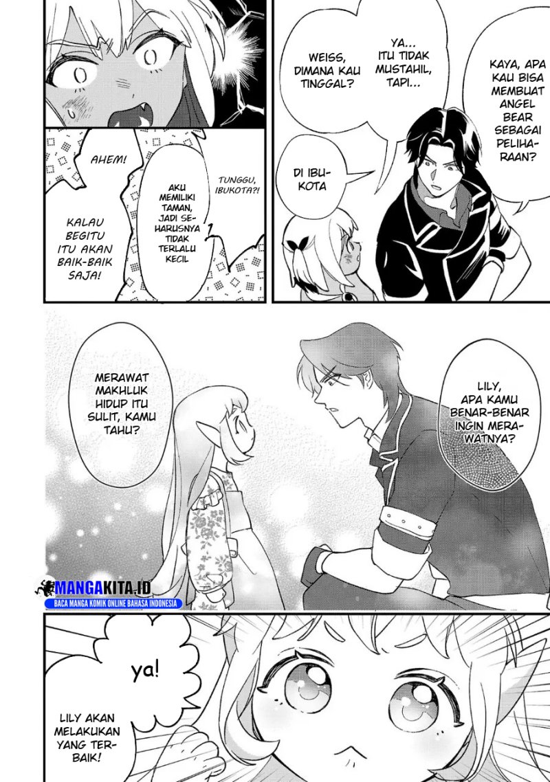 Urenokori no Dorei Elf wo Hirotta no de, Musume ni suru Koto ni shita Chapter 11.1 Bahasa Indonesia