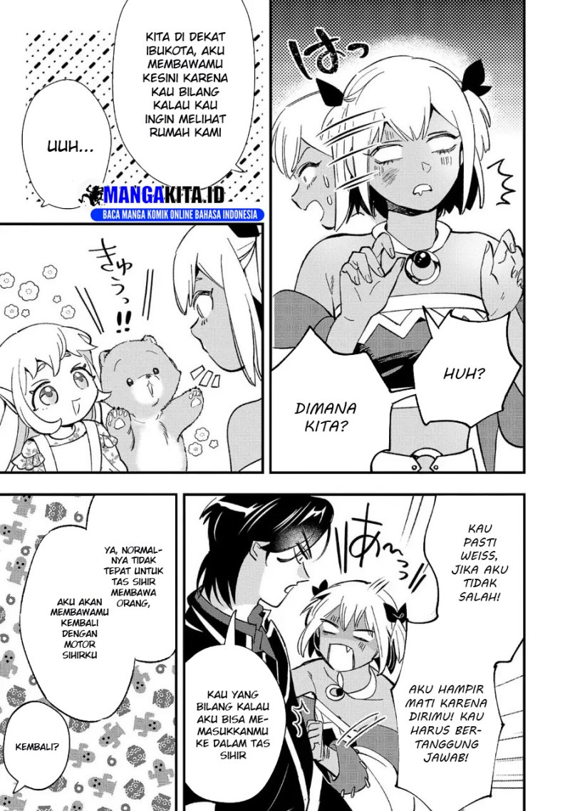 Urenokori no Dorei Elf wo Hirotta no de, Musume ni suru Koto ni shita Chapter 11.2 Bahasa Indonesia