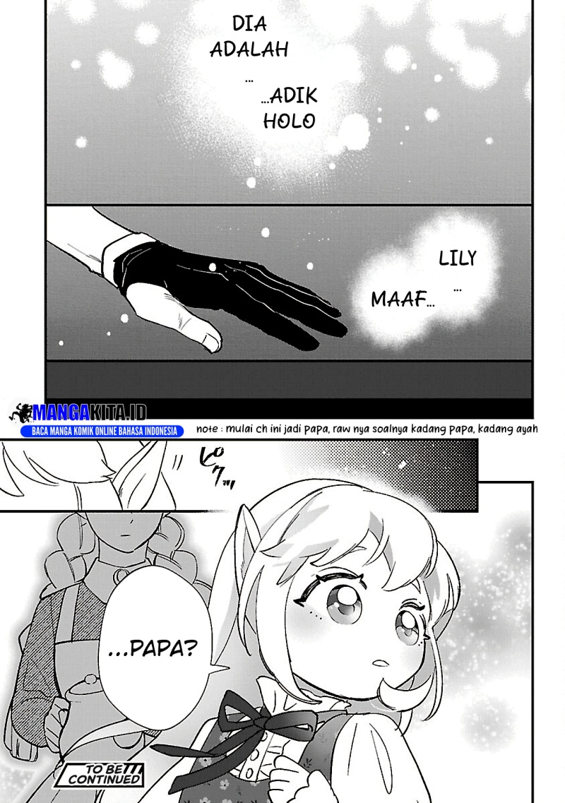 Urenokori no Dorei Elf wo Hirotta no de, Musume ni suru Koto ni shita Chapter 15.2 Bahasa Indonesia