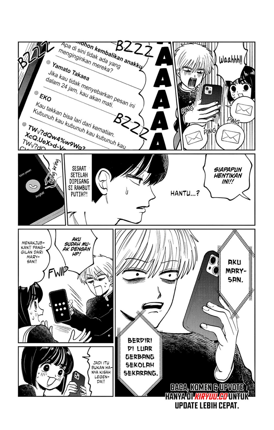 Utsuranain desu Chapter 09 Bahasa Indonesia