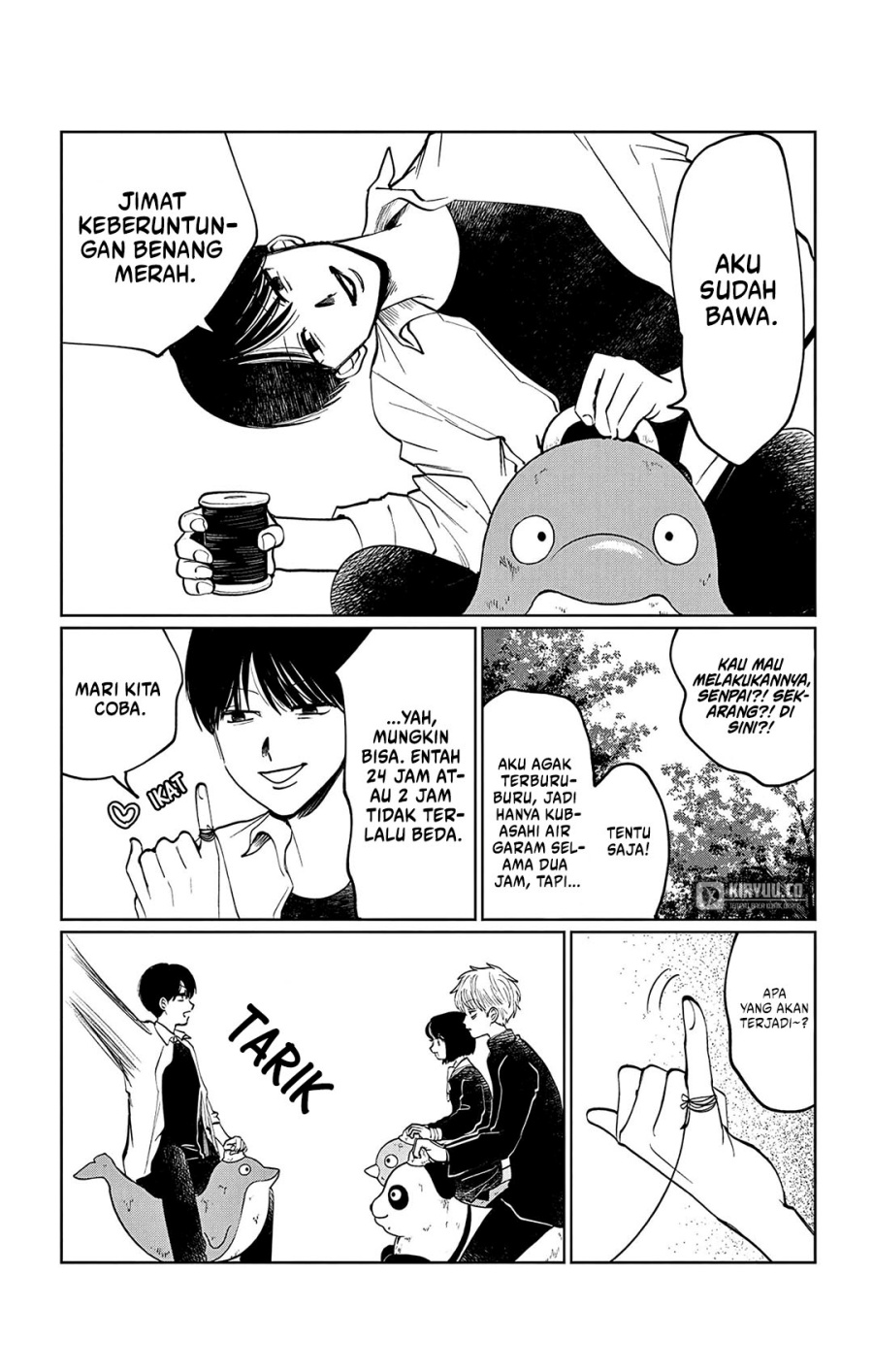 Utsuranain desu Chapter 09 Bahasa Indonesia