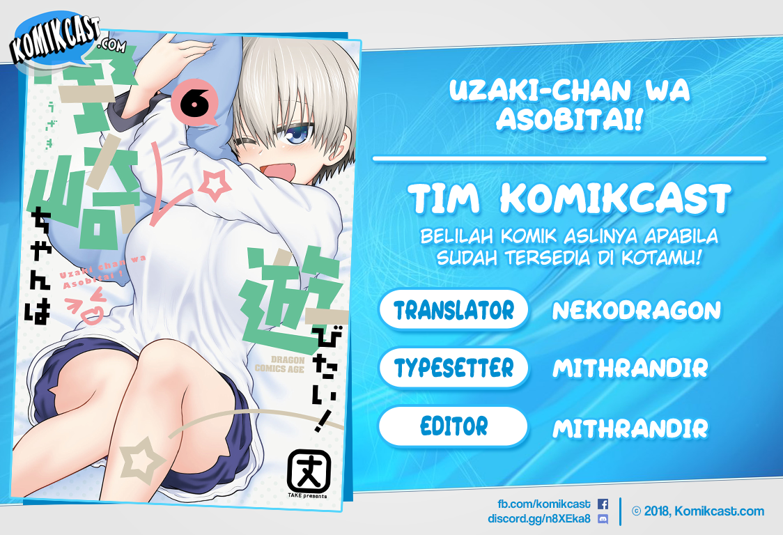 Uzaki-chan wa Asobitai! Chapter 30 Bahasa Indonesia