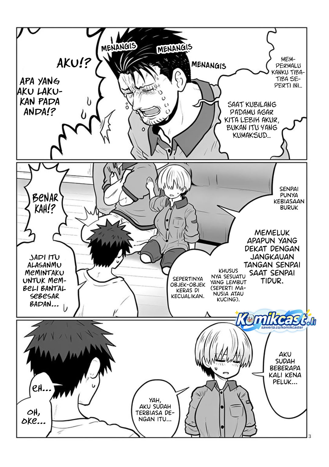 Uzaki-chan wa Asobitai! Chapter 128 Bahasa Indonesia