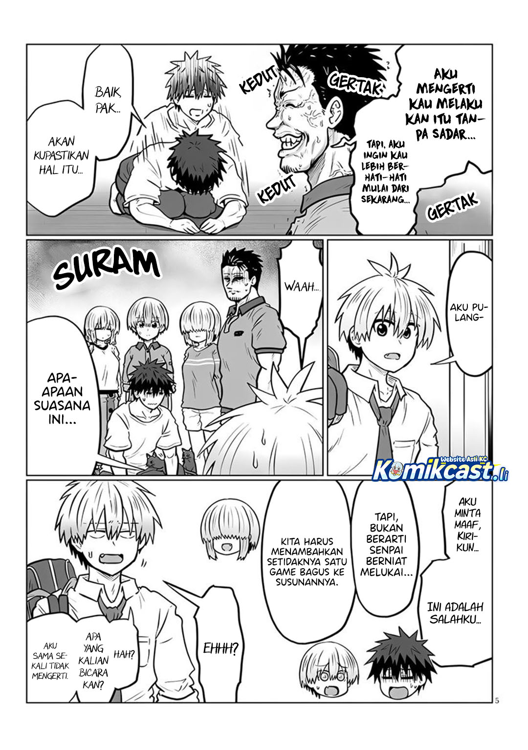 Uzaki-chan wa Asobitai! Chapter 128 Bahasa Indonesia