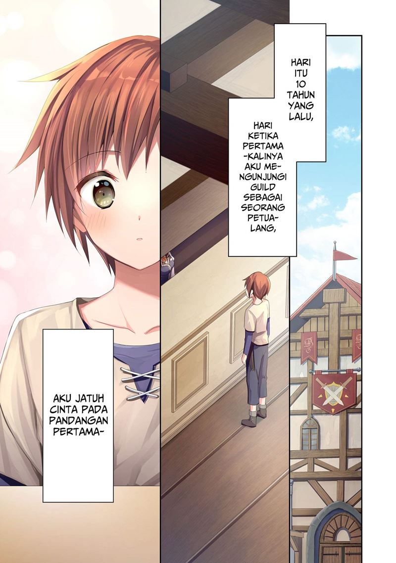 Uketsukejo ni Kokuhaku Shitakute Girudo ni Kayoitsumetara Eiyu ni Natteta Chapter 01 Bahasa Indonesia