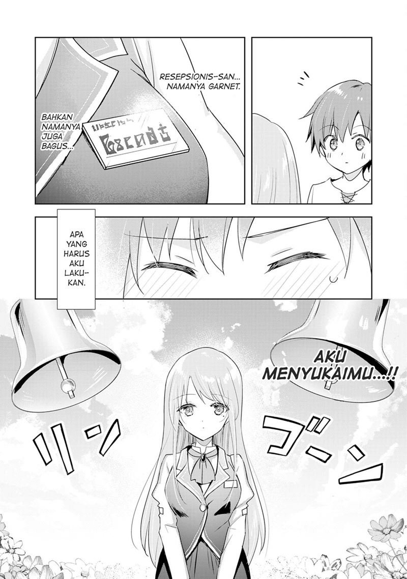 Uketsukejo ni Kokuhaku Shitakute Girudo ni Kayoitsumetara Eiyu ni Natteta Chapter 01 Bahasa Indonesia