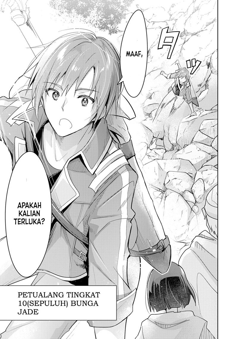 Uketsukejo ni Kokuhaku Shitakute Girudo ni Kayoitsumetara Eiyu ni Natteta Chapter 01 Bahasa Indonesia
