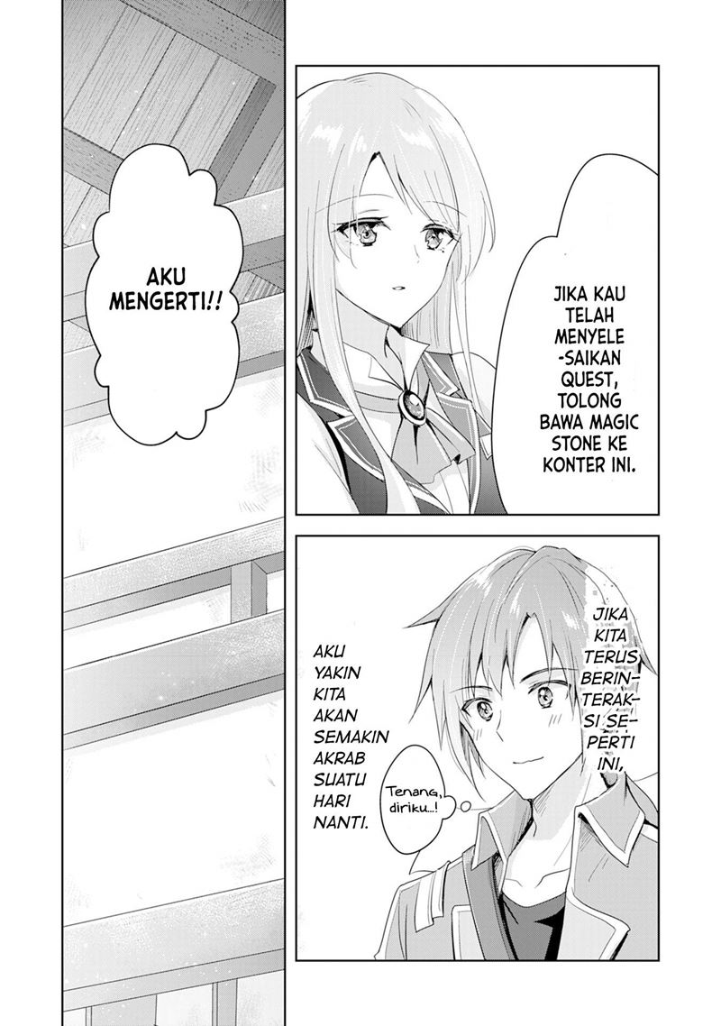Uketsukejo ni Kokuhaku Shitakute Girudo ni Kayoitsumetara Eiyu ni Natteta Chapter 01 Bahasa Indonesia