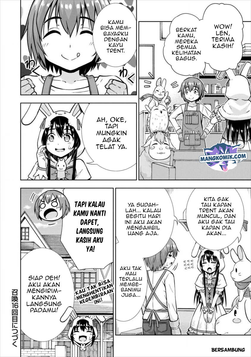 VRMMO Summoner Hajimemashita Chapter 15 Bahasa Indonesia