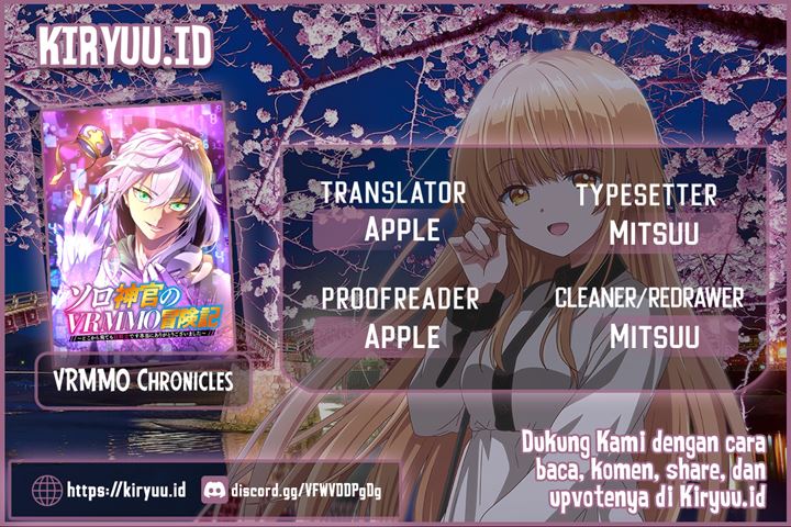 VRMMO Chronicles of a Solo Cleric ~Surprise! I’m Actually a Berserker!~ Chapter 01 Bahasa Indonesia