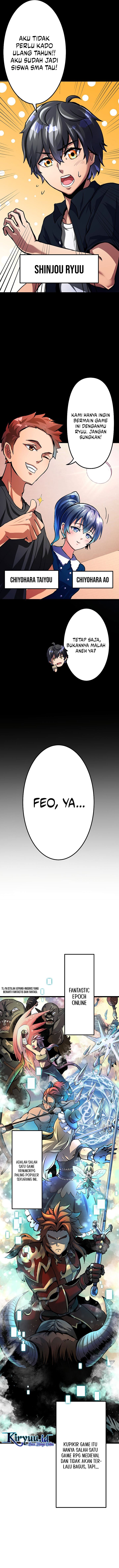 VRMMO Chronicles of a Solo Cleric ~Surprise! I’m Actually a Berserker!~ Chapter 01 Bahasa Indonesia