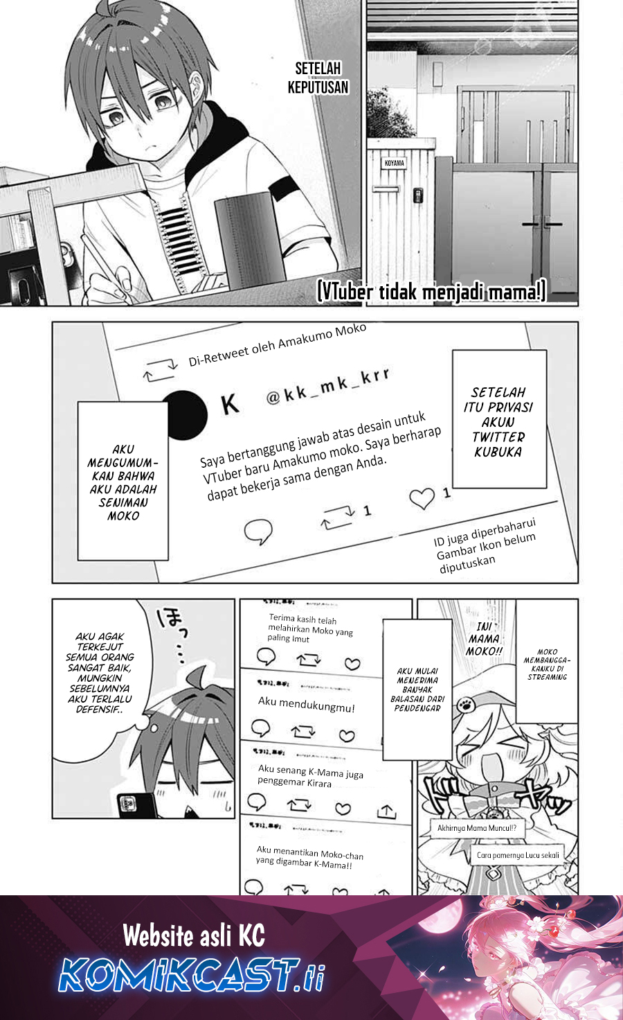 VTuber wa Mama Naranai! Chapter 09 Bahasa Indonesia