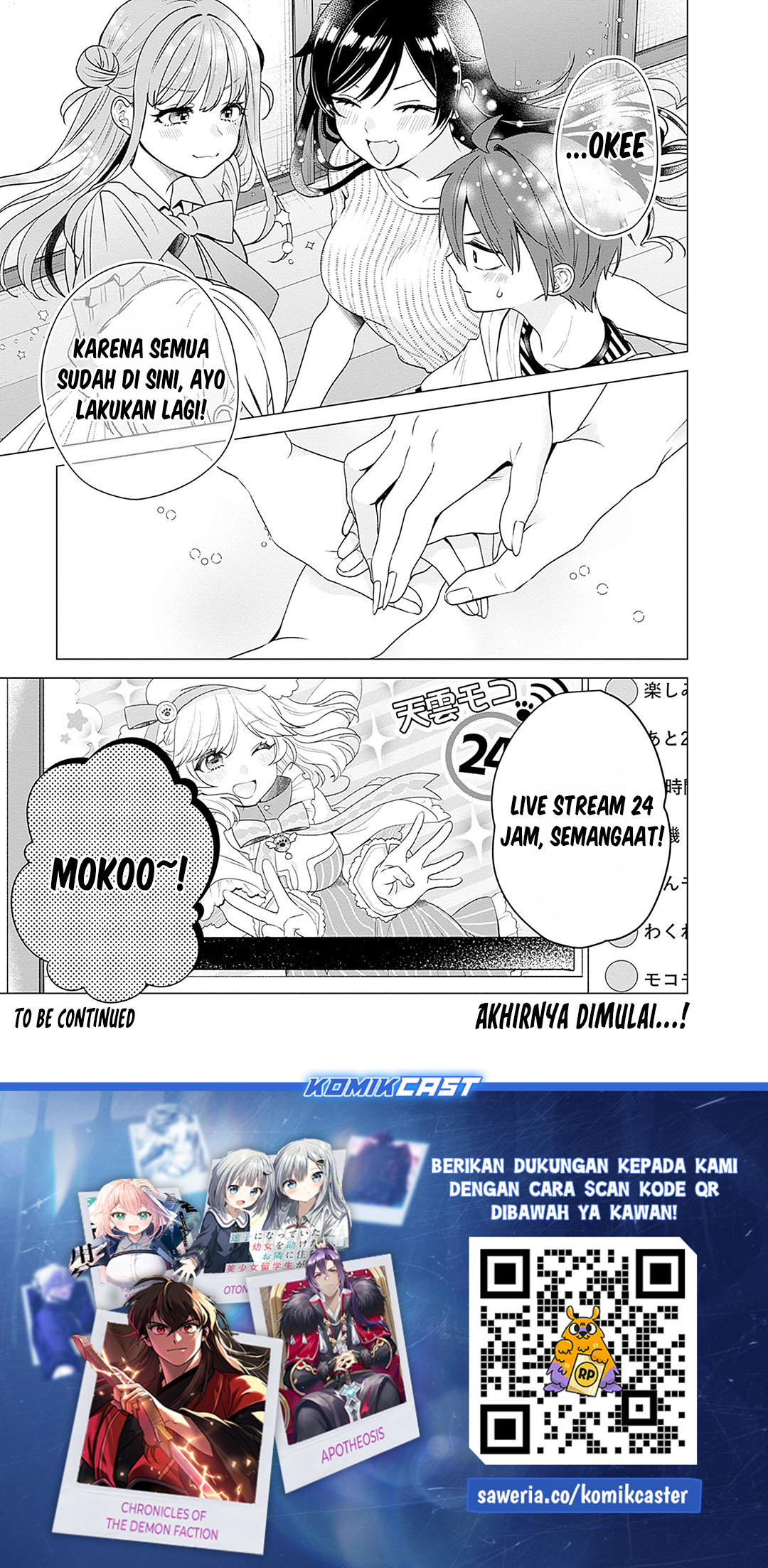 VTuber wa Mama Naranai! Chapter 21 Bahasa Indonesia