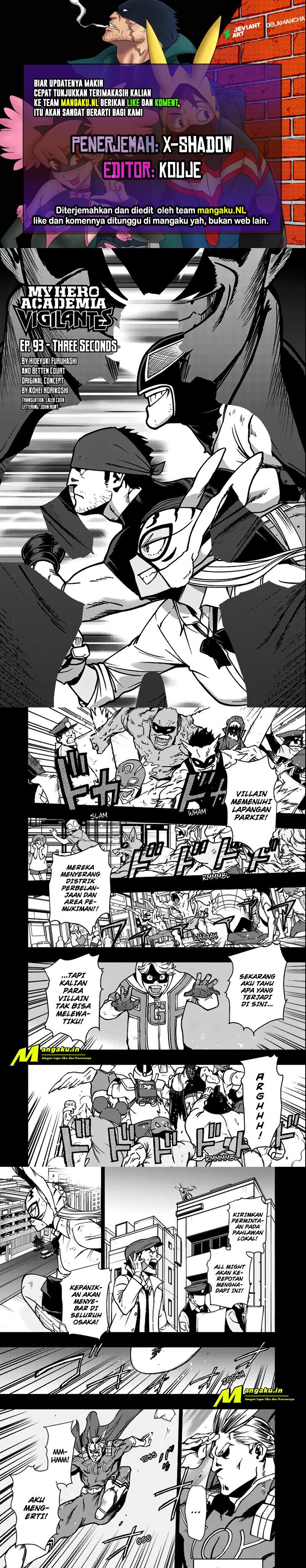 Vigilante: Boku no Hero Academia Illegals chapter 93