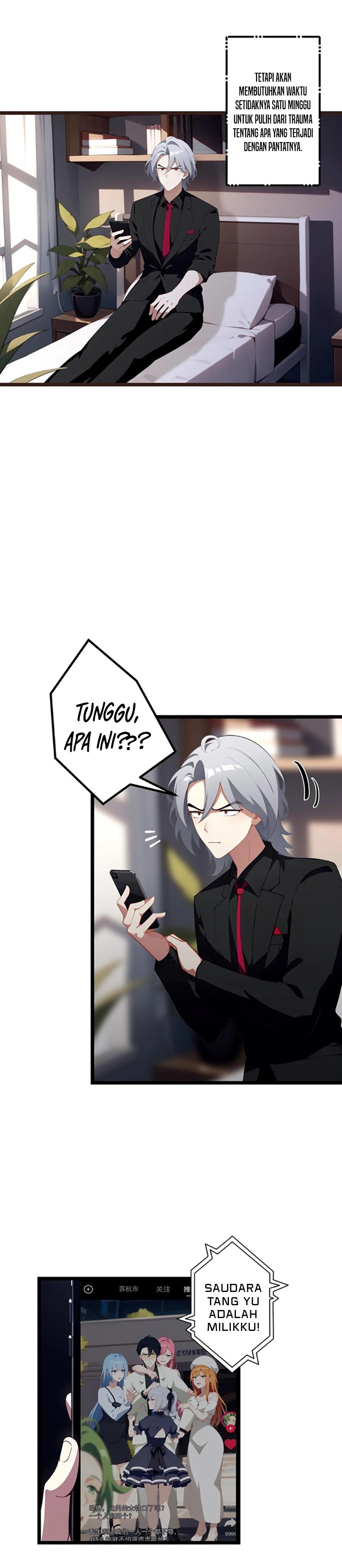 Villain: After Being Eavesdropped, The Heroine Wants To Be My Harem!? Chapter 78 Bahasa Indonesia