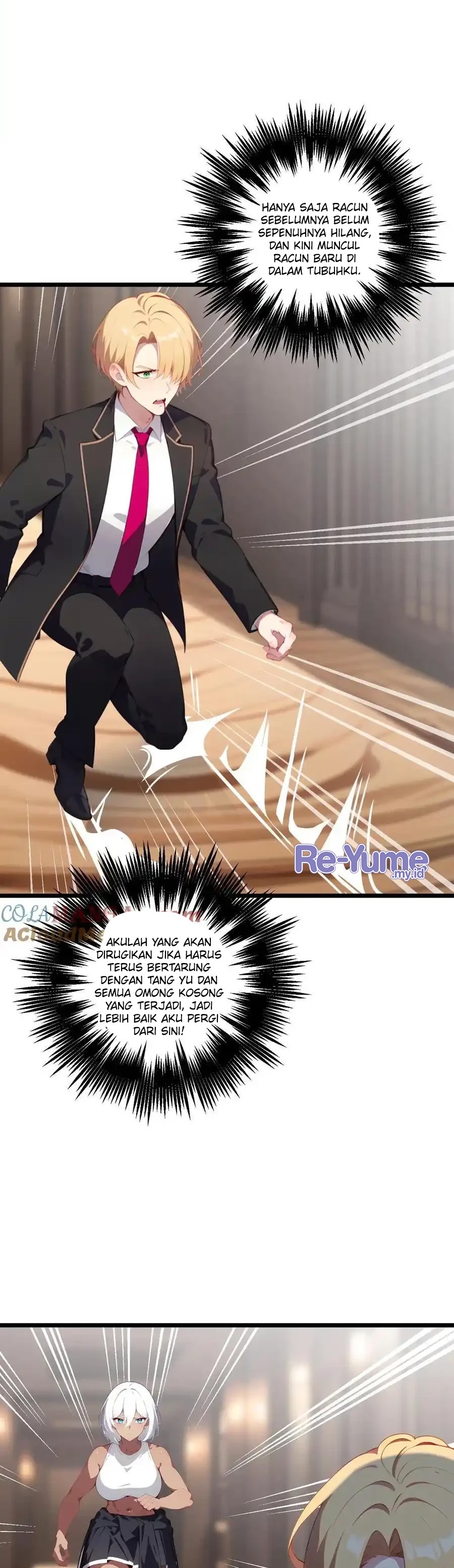 Villain: After Being Eavesdropped, The Heroine Wants To Be My Harem!? Chapter 117 Bahasa Indonesia