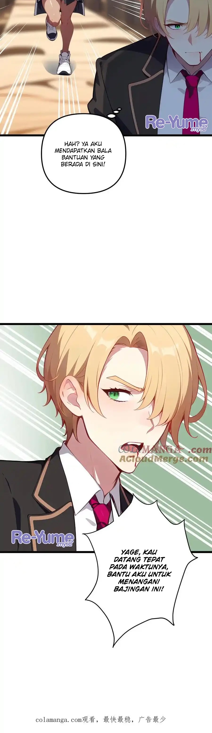 Villain: After Being Eavesdropped, The Heroine Wants To Be My Harem!? Chapter 117 Bahasa Indonesia