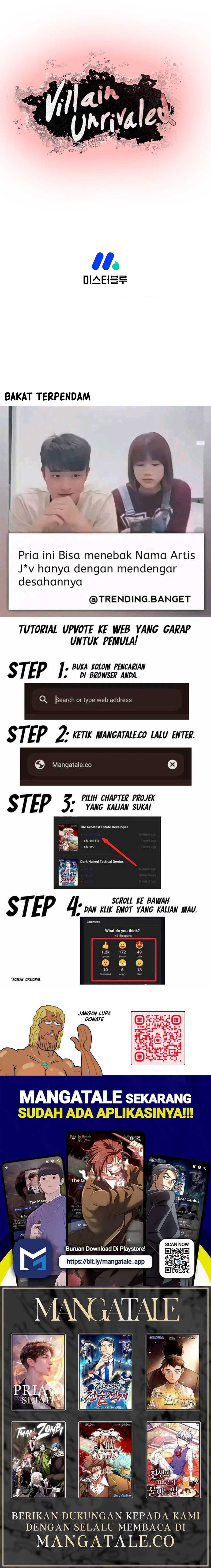 Villain Unrivaled Chapter 63 Bahasa Indonesia