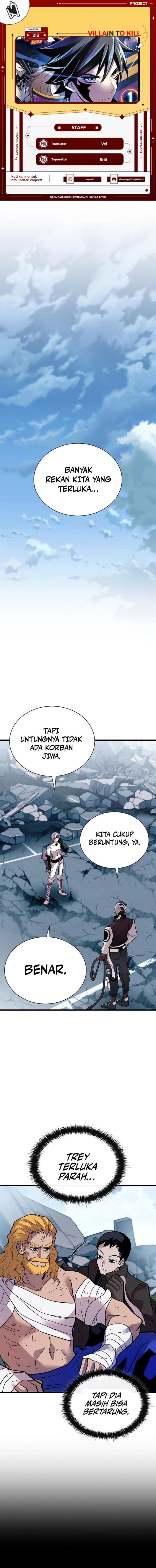 Villain To Kill Chapter 213 Bahasa Indonesia