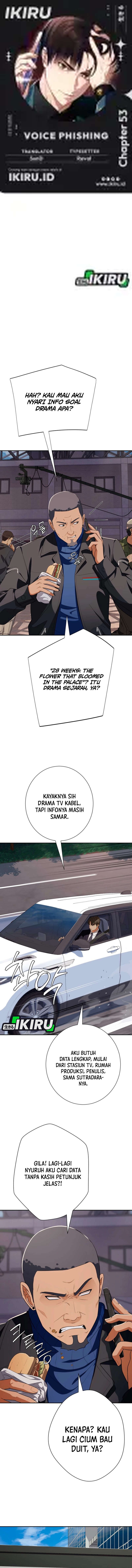 Voice Phishing Turns Your Life Around Chapter 53 Bahasa Indonesia