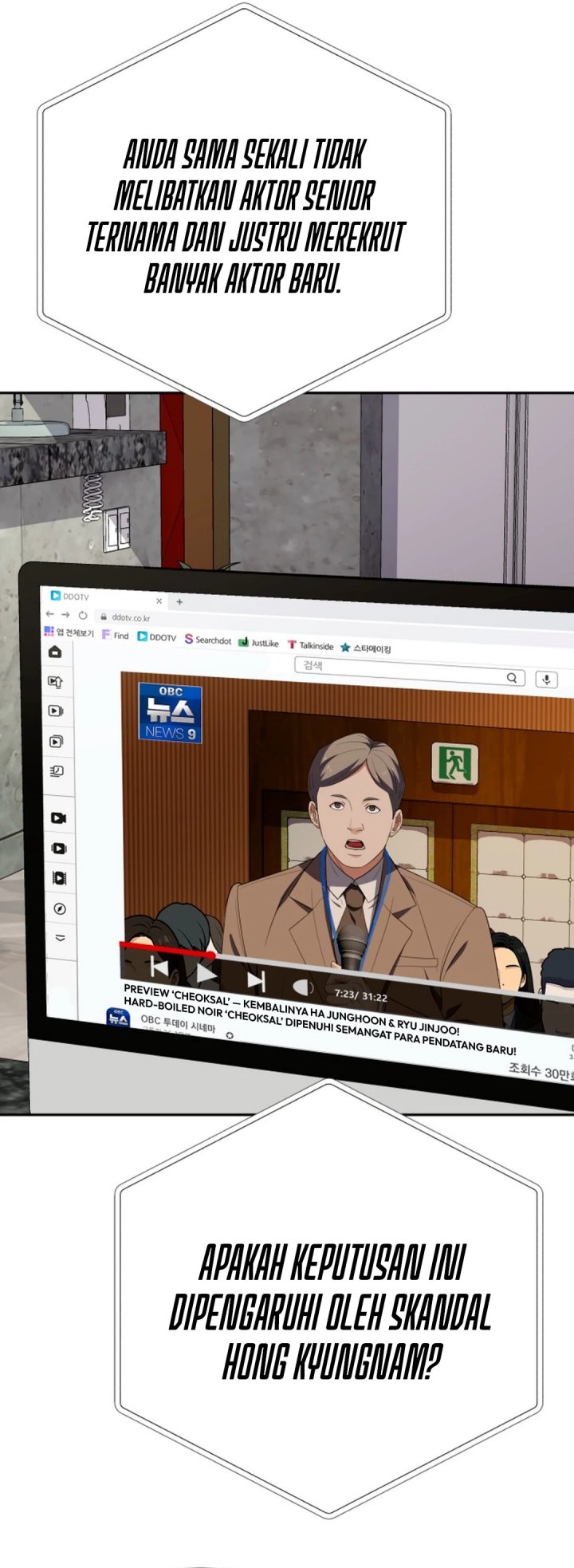 Voice Phishing Turns Your Life Around Chapter 66 Bahasa Indonesia