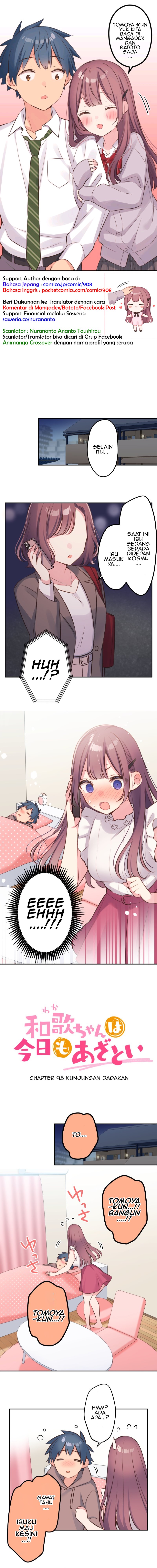 Waka-chan Is Flirty Again chapter 98