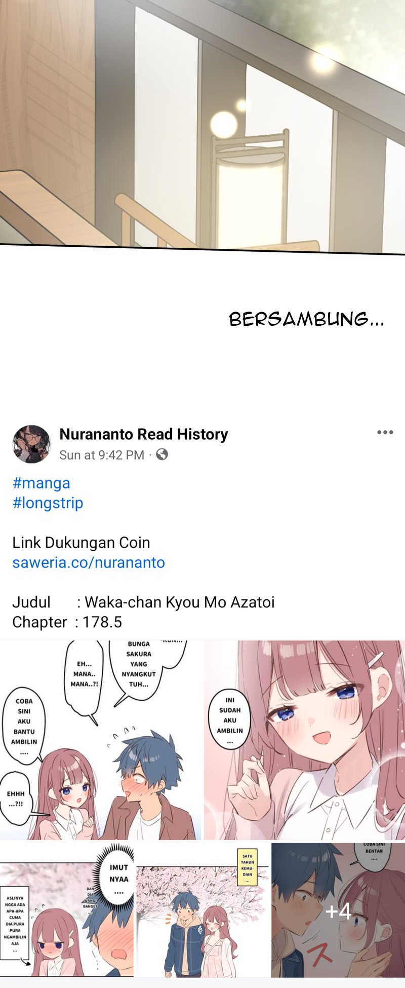 Waka-chan Is Flirty Again chapter 178