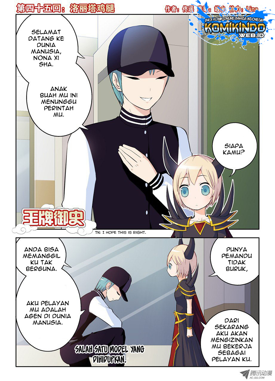 Wang pai Yu shi Chapter 45 Bahasa Indonesia