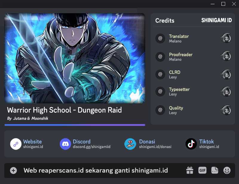 Warrior High School – Dungeon Raid Department chapter 35