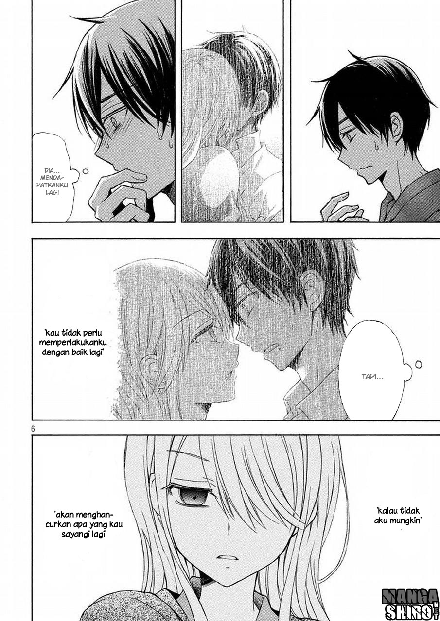 Watari-kun no xx ga Houkai Sunzen chapter 18