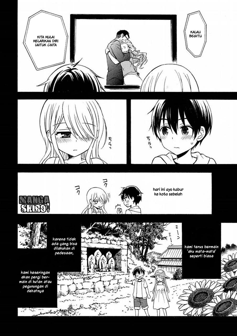 Watari-kun no xx ga Houkai Sunzen chapter 18