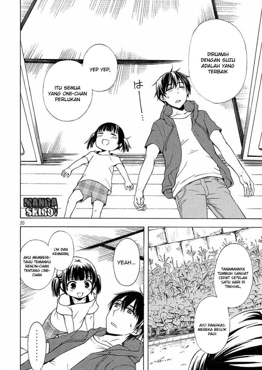 Watari-kun no xx ga Houkai Sunzen chapter 18
