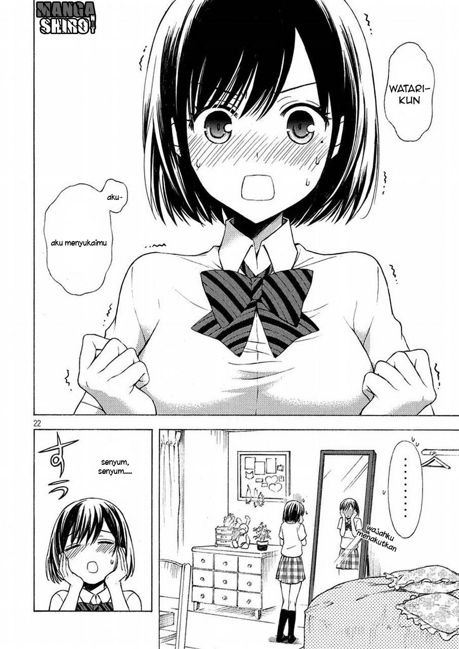 Watari-kun no xx ga Houkai Sunzen chapter 18