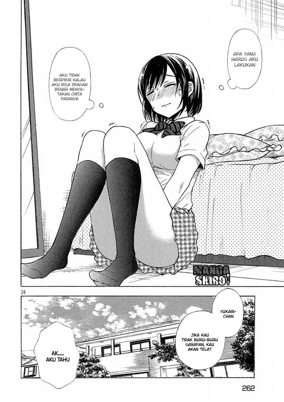 Watari-kun no xx ga Houkai Sunzen chapter 18