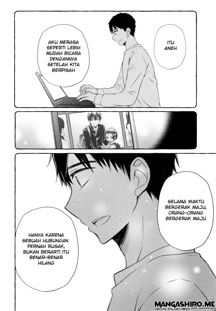 Watari-kun no xx ga Houkai Sunzen chapter 63