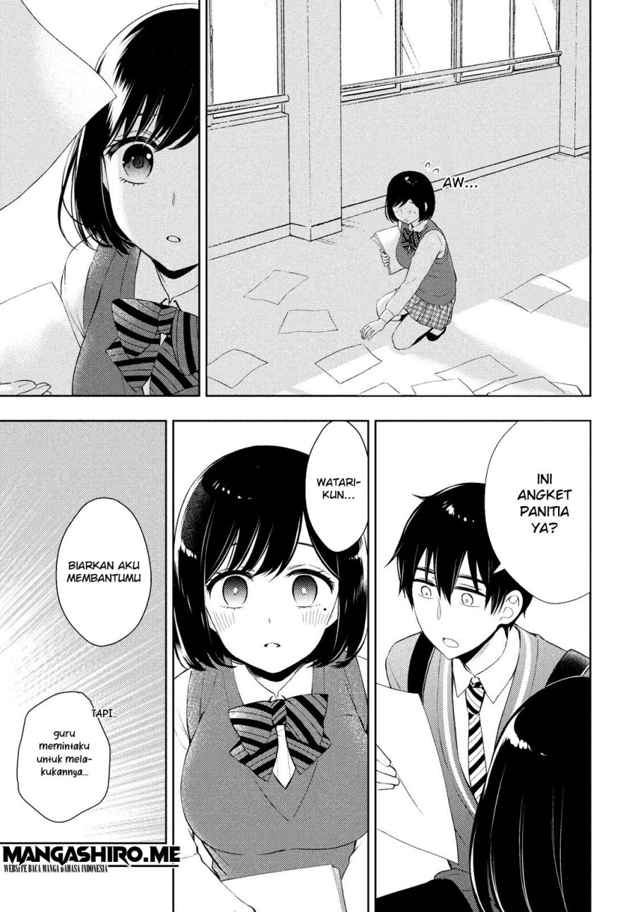 Watari-kun no xx ga Houkai Sunzen chapter 63