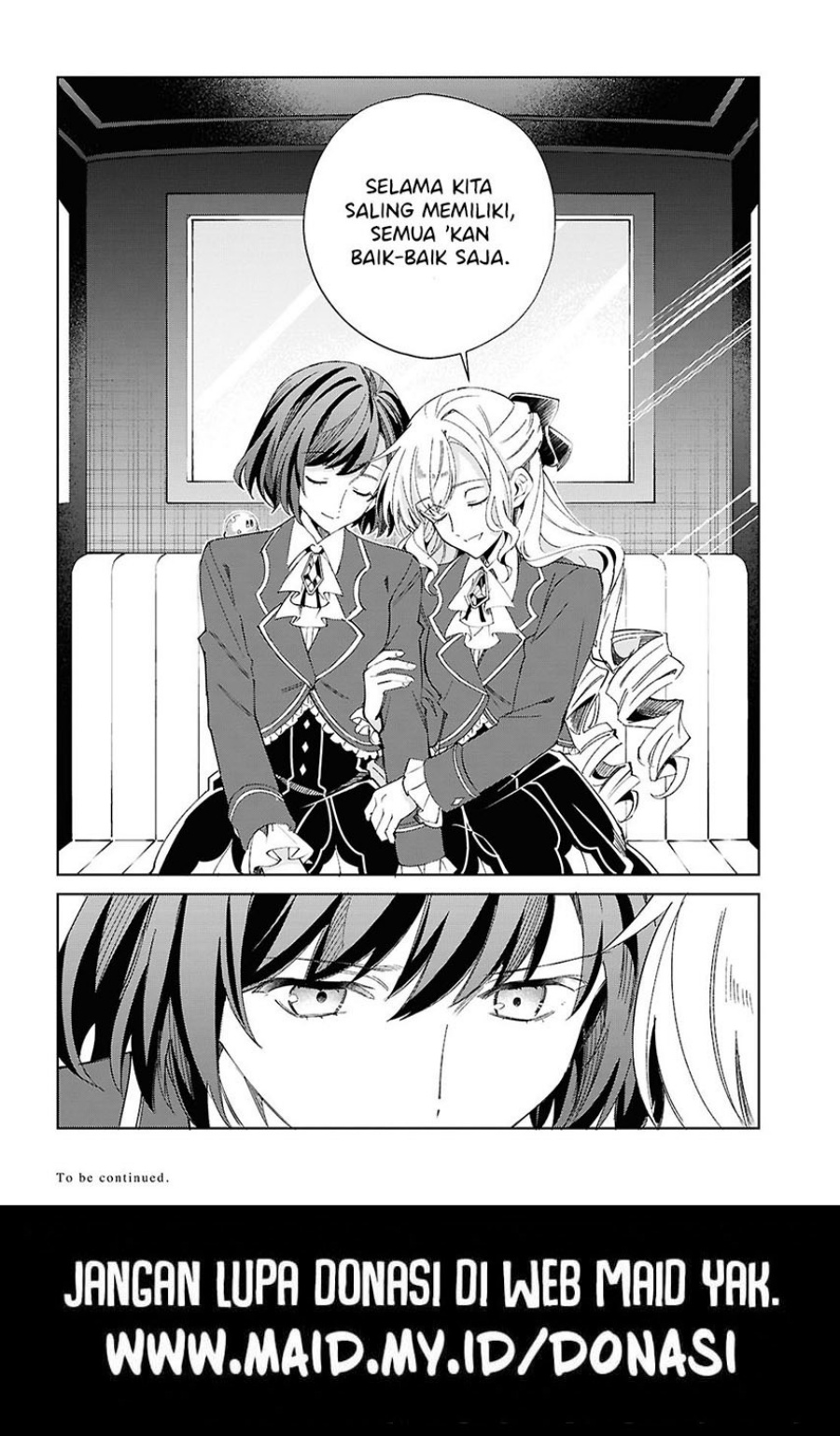 Watashi no Oshi wa Akuyaku Reijou Chapter 56 Bahasa Indonesia