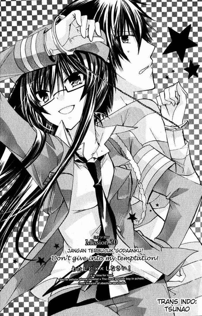 Watashi ni xx Shinasai! Chapter 20