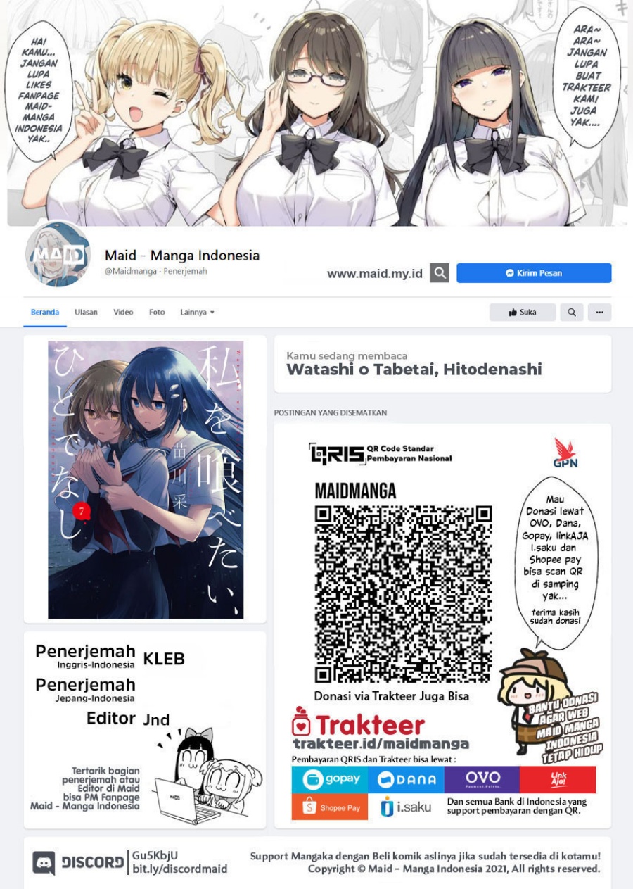 Dilarang COPAS - situs resmi www.mangacanblog.com - Komik watashi o tabetai hitodenashi 043 - chapter 43 44 Indonesia watashi o tabetai hitodenashi 043 - chapter 43 Terbaru 1|Baca Manga Komik Indonesia|Mangacan