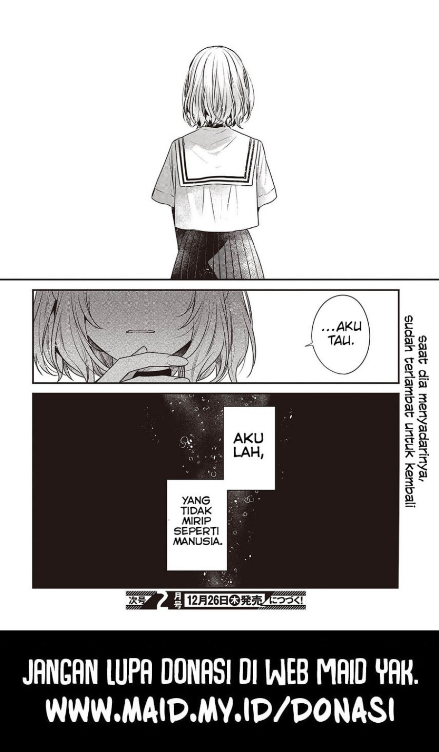 Watashi O Tabetai Hitodenashi — Chapter 44, halaman 26
