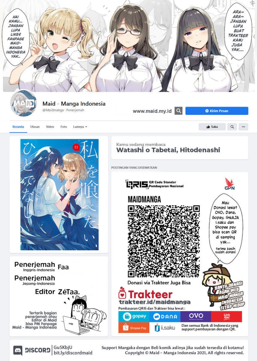 Dilarang COPAS - situs resmi www.mangacanblog.com - Komik watashi o tabetai hitodenashi 049 - chapter 49 50 Indonesia watashi o tabetai hitodenashi 049 - chapter 49 Terbaru 1|Baca Manga Komik Indonesia|Mangacan