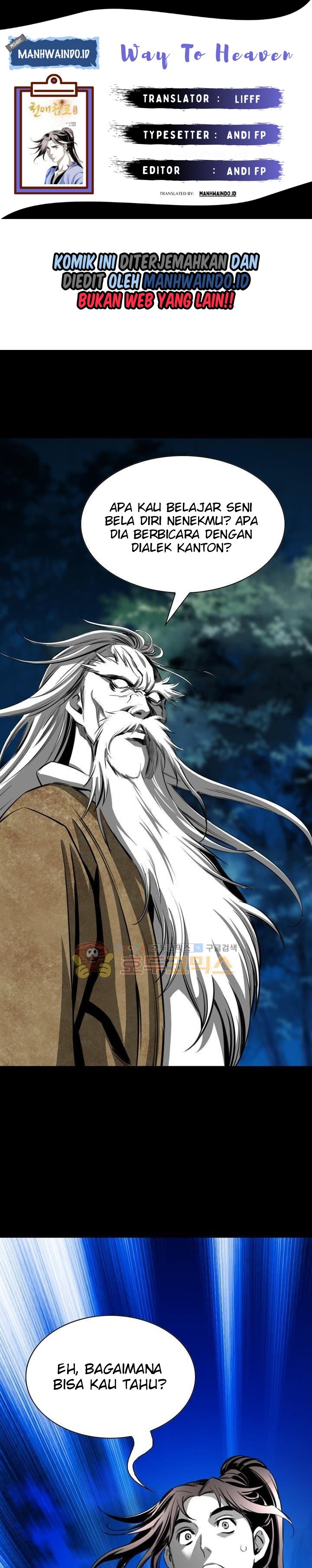 Way To Heaven Chapter 43 Bahasa Indonesia