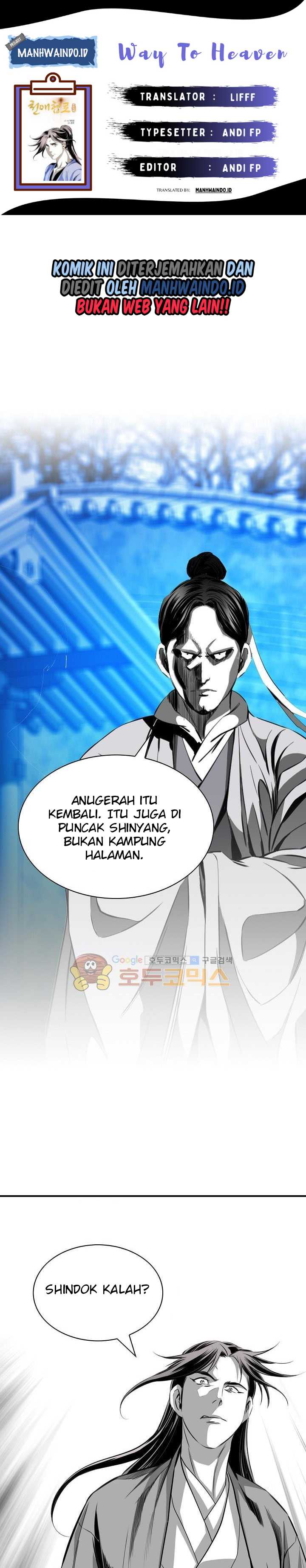 Way To Heaven Chapter 58 Bahasa Indonesia